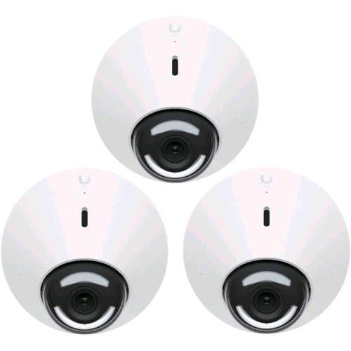 Ubiquiti UVC-G5-DOME-3 — confezione 3 telecamere G5 Dome PoE 4 MP