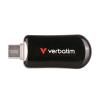 VERBATIM PLECTRA 128GB FLASH DRIVE USB-C 3.2 Gen 1 (3.1 Gen 1) NERO