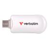 VERBATIM PLECTRA 512GB FLASH DRIVE USB-C 3.2 Gen 1 (3.1 Gen 1) BIANCO