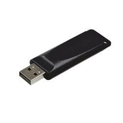 VERBATIM SLIDER CHIAVETTA USB 2.0 16GB NERO