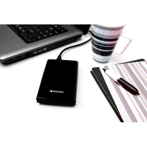 VERBATIM STORE N GO SLIM SSD ESTERNO 256GB USB-C 3.2 Gen 1 NERO