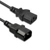 VULTECH CAVO PROLUNGA ALIMENTAZIONE DA IEC13 FEMMINA A IEC14 MASCHIO 1.5 MT NERO