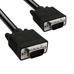 VULTECH CAVO VGA- VGA MASCHIO/MASCHIO 5 MT NERO