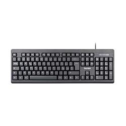 VULTECH KEY-609 TASTIERA CON CAVO USB 2.0 LAYOUT ITALIANO 105 TASTI NERO
