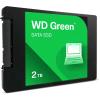 WESTERN DIGITAL GREEN SSD 2TB INTERNO 2.5" SERIAL ATA III 3D NAND