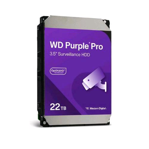 WESTERN DIGITAL PURPLE PRO HDD INTERNO 22.000GB INTERFACCIA SATA III FORMATO 3.5" 7.200 RPM