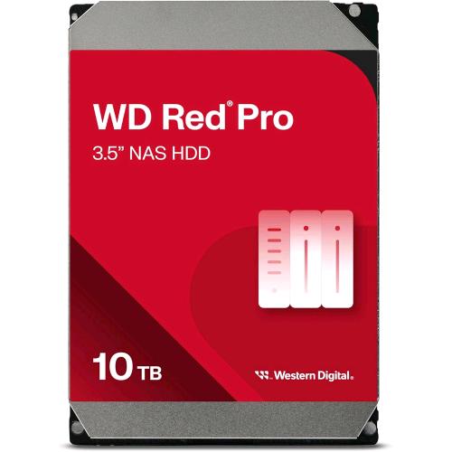 WESTERN DIGITAL RED PRO HDD 10 TB 3.5" SATA III CACHE 512MB 7.200rpm