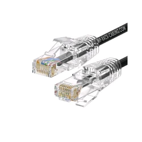 WP CABLING — cavo Ethernet Cat. 6A U-UTP, 1 m, nero