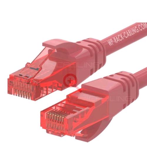 WP CABLING — cavo Ethernet Cat. 6 U-UTP, 0,2 m, rosso