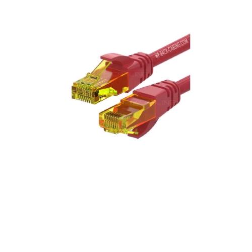 WP CABLING — cavo Ethernet Cat. 6A U-UTP, 0,5 m, rosso