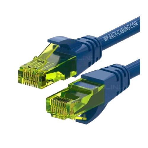 WP CABLING — cavo Ethernet Cat. 6A U-UTP, 3 m, blu