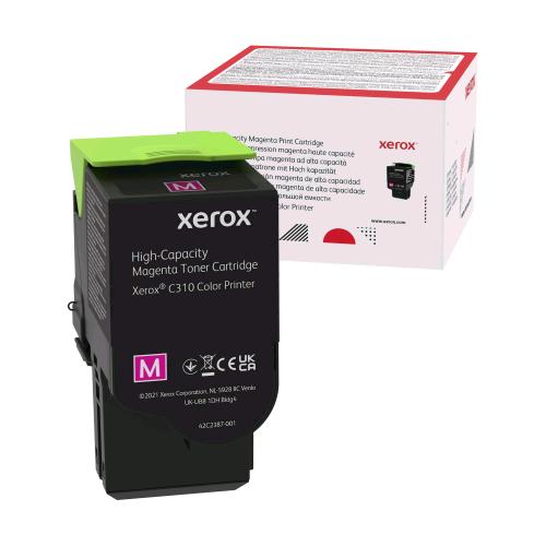XEROX C310 TONER MAGENTA ALTA CAPACITA' PER C310/DNI, C310/DNIM, C310V_DNI, C310V_DNIUK, C315/DNI, C315V_DNI, C315V_DNIUK 5.500 PAGINE