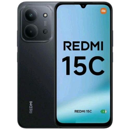 XIAOMI REDMi 15C DUAL SIM 6.9" OCTA CORE 256GB RAM 4GB 4G LTE EUROPA MIDNGHT BLACK