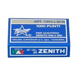 ZENITH PUNTI LEGA ALLUMINIO 130/LL 6/4 MM CONFEZIONE 10.000 PUNTI