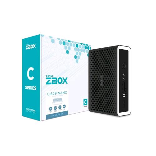 ZOTAC ZBOX CI629 nano — barebone fanless Intel Core i3-1315U