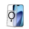 CELLY APPLE iPHONE 17 PRO MAX COVER MORBIDA TRASPARENTE IN TPU MagSafe CON ANELLO MAGNETICO COLORE NERO