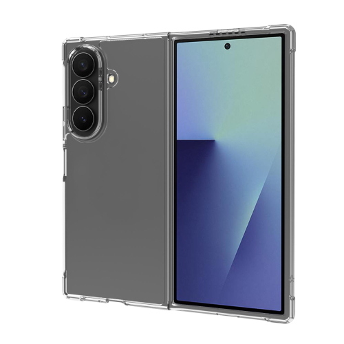 CELLY SAMSUNG GALAXY FOLD8 ULTRA CLEAR COVER IN TPU COMPOSTA DA SCOCCA ANTERIORE E POSTERIORE TRASPARENTE
