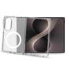 CELLY SAMSUNG GALAXY Z FOLD8 COVER MORBIDA TRASPARENTE IN TPU MagSafe CON ANELLO MAGNETICO COLORE BIANCO