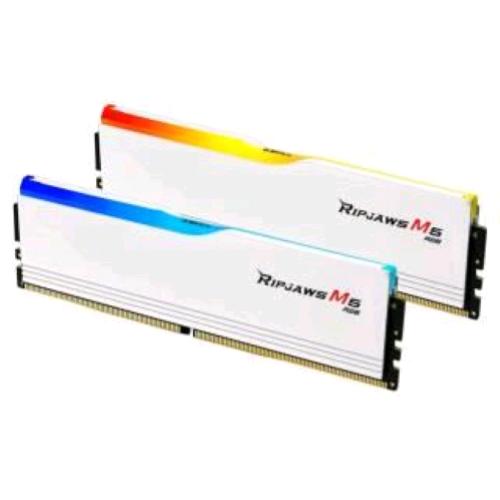 G.SKILL Ripjaws M5 RGB 32 GB (2 × 16 GB) DDR5-6000 CL30 — bianco