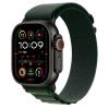 APPLE WATCH ULTRA 2 GPS + CELLULAR 4G 49mm CASSA IN TITANIO NERO CINTURINO ALPINE LOOP VERDE SCURO - LARGE