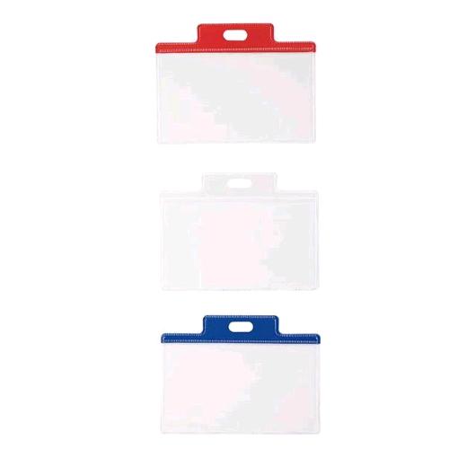 SEI ROTA PASS 3S C.R. PORTABADGE IN PVC 95X60 mm CON RINFORZO COLORATO NEUTRO CONF 100 Pz.