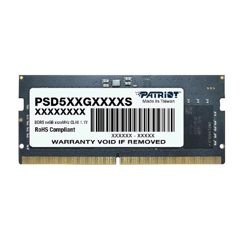 Patriot Signature Line DDR5 32 GB (1 × 32 GB) 4800MT/s CL40 — SO-DIMM