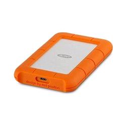 LaCie Rugged USB-C 1 TB — HDD esterno USB-C, arancione e argento