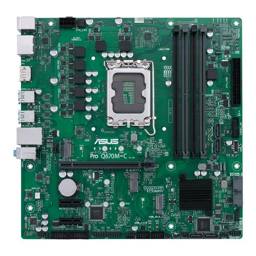 ASUS PRO Q670M-C-CSM SCHEDA MADRE FORM MICRO ATX CHIPSET INTEL Q670 SOCKET LGA 1700