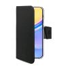 CELLY SAMSUNG GALAXY A16 5G WALLY CASE CUSTODIA A PORTAFOGLIO IN SIMILPELLE CON TASCHINE INTERNE PORTA DOCUMENTI NERO