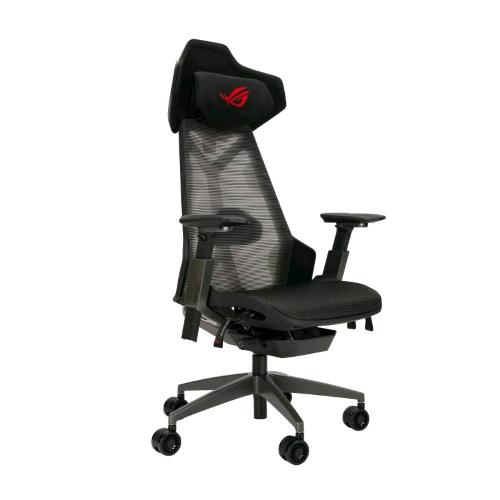 ASUS ROG DESTRIER ERGO SEDIA GAMING SCHIENALE IN RETE BRACCIOLO RIGIDO POGGIATESTA MAX 150 KG NERO
