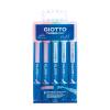 GIOTTO TURBO PRO PENNARELLI A DOPPIA PUNTA COLORI ASSORTITI PASTELLO CONF 5 Pz.