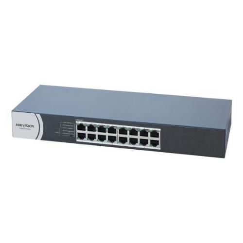 Hikvision DS-3E0516R-O — switch rack 16 porte Gigabit