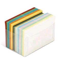 CARTOTECNICA FAVINI ARCOBALENO BUSTE DI CARTA TAGLIO A PUNTA 90X140 mm 90 GR COL. ASSORTITI CONF 100 Pz.+ 100 CARTONCINI DA 200 GR