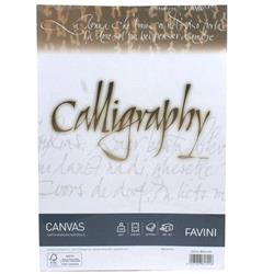 CARTOTECNICA FAVINI CANVAS 50 FOGLI A4 100 GR COLORE BIANCO
