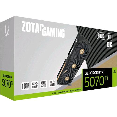 ZOTAC GAMING GeForce RTX 5070 Ti SOLID SFF OC 16 GB GDDR7