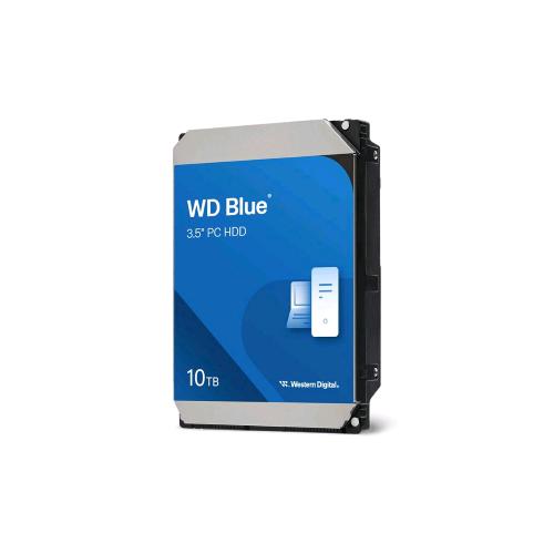 WESTERN DIGITAL BLUE HDD 10TB INTERNO 3.5" SATA 6 Gb/s BUFFER 512MB 7.200rpm