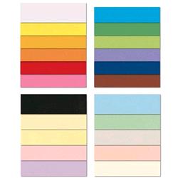 CARTOTECNICA FAVINI BRISTOL CARTONCINO LISCIO 500mm X 700mm 200 GR NERO CONF 25 Pz.