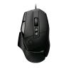 LOGITECH G502 X MOUSE GAMING OTTICO CABLATO 25.600 DPI SWITCH PRINCIPALI OTTICO MECCANICI IBRIDI LIGHTFORCE MANO DESTRA COMPATIBILE CON PC MACOS/WINDOWS NERO