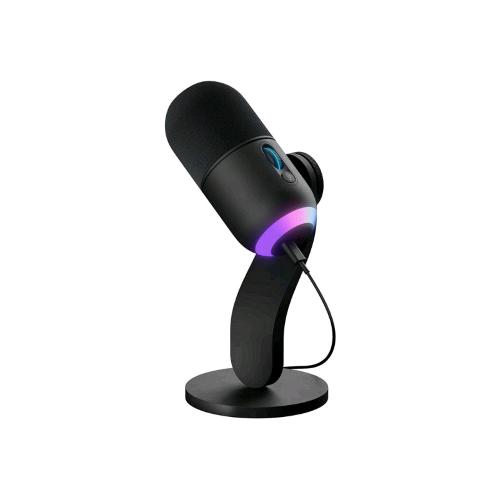 Logitech Yeti GX — microfono gaming dinamico USB con LIGHTSYNC RGB, nero