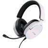 TRUST GXT 490W FAYZO 7.1 CUFFIE GAMING USB OVER-EAR CON MICROFONO AUDIO SURROUND 7.1 DRIVER 50mm ILLUMINAZIONE RGB NOISE CANCELLING BIANCO