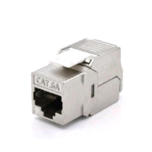 WP CABLING — presa Keystone RJ45 Cat. 8 STP, 180°, Tool-Less
