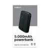CELLY PROCOMPACT2 POWERBANK 5.000mAh USB-A + USB-C INDICATORE LED NERO