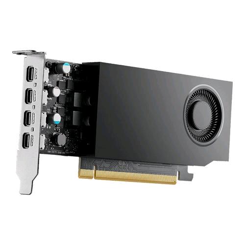 PNY NVIDIA RTX A400 4 GB GDDR6, low profile, PCIe 4.0 x8 — VCNRTXA400-PB