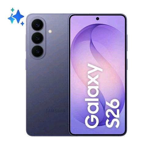 SAMSUNG S942 GALAXY S26 AI 5G DUAL SIM 6.3" OCTA CORE 256GB RAM 12GB 5G EUROPA COBALT VIOLET