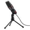 TRUST GXT212 MICO MICROFONO AD ALTE PRESTAZIONI SU TREPPIEDE FUNZIONANTE CON CONNESSIONI DA 3,5mm E USB NERO