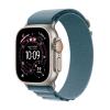 APPLE WATCH ULTRA 3 GPS + CELLULAR 5G CASSA 49mm IN TITANIO CON ALPINE LOOP BLU CHIARO - MEDIUM