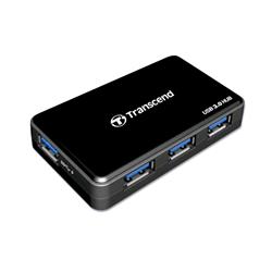 TRANSCEND TS-HUB3K HUB 4 PORTE USB 3.0 COLORE NERO