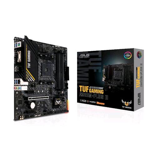 ASUS TUF GAMING A520M-PLUS II SCHEDA MADRE DA GIOCO MICRO-ATX AMD A520 RYZEN AM4 CON SUPPORTO M.2 PORTE USB 3.2 GEN.1 SATA 6 GBPS E CONNETTORI AURA 2.GEN