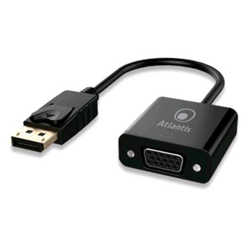 Atlantis A04-DP_VGA — adattatore DisplayPort a VGA, Full HD, 15 cm