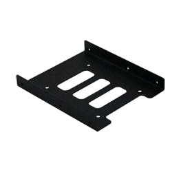 ATLANTIS A06-BRA250 ADATTATORE DA SSD 2.5" E HDD 2.5" A SLOT 3.5" NERO